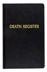 DEATH RECORD BOOK / REGISTER # 192