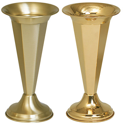 Vase - Satin Brass