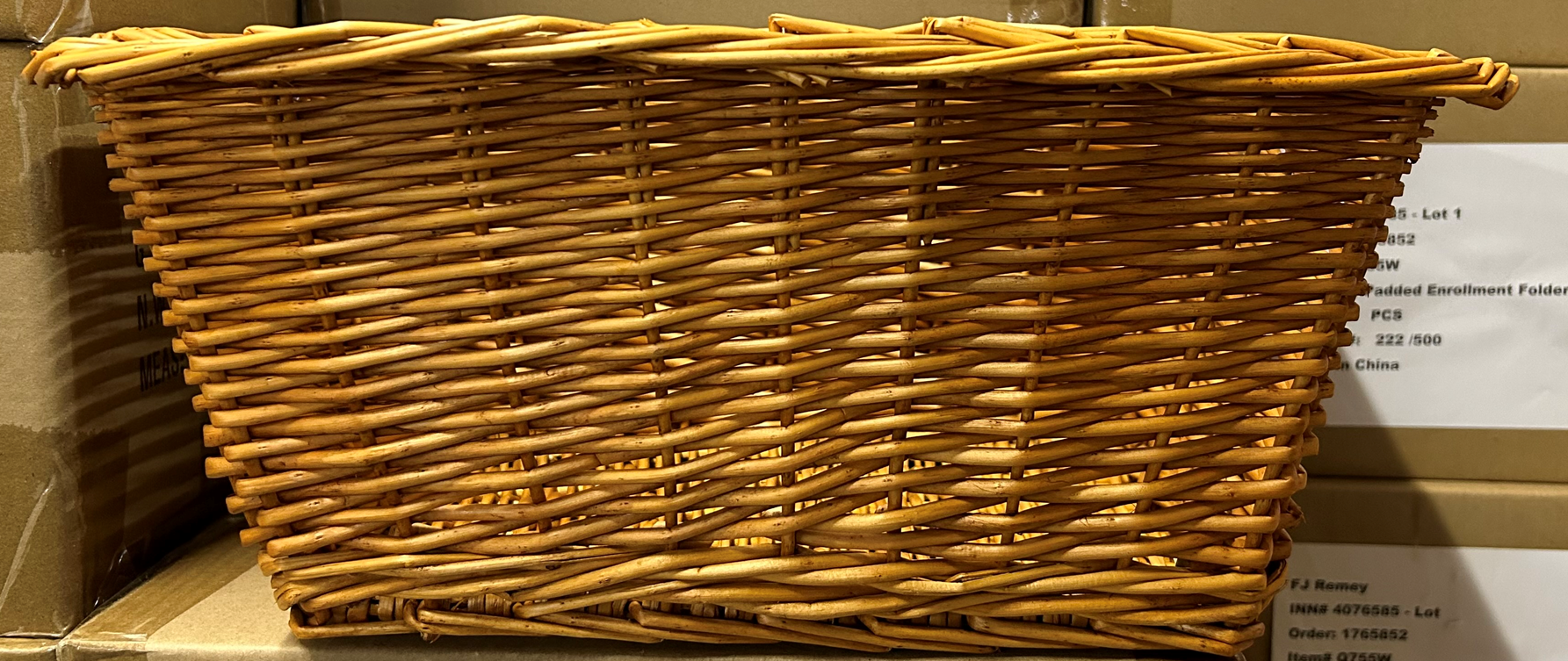 Rectangular Collection Baskets - Double Depth - 12" X 16"