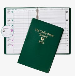 THE DAILY MASS RECORD BOOK - 2025
