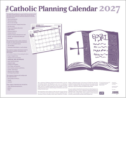 The Catholic Planning Calendar 2027