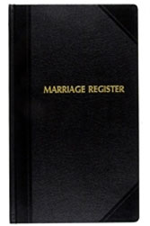 MARRIAGE RECORD BOOK / REGISTER # 21