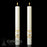 ORNAMENTED PASCHAL CANDLE / COMPLEMENTING ALTAR CANDLES