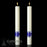 MESSIAH PASCHAL CANDLE / COMPLEMENTING ALTAR CANDLES