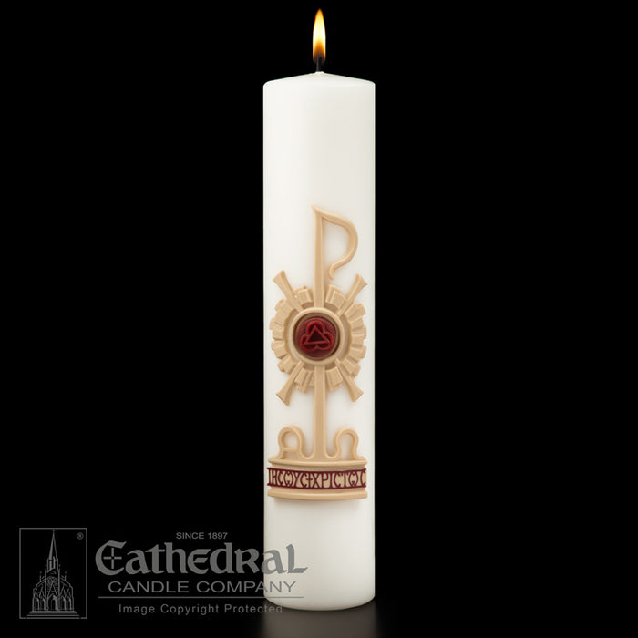 CHRIST CANDLE -  HOLY TRINITY