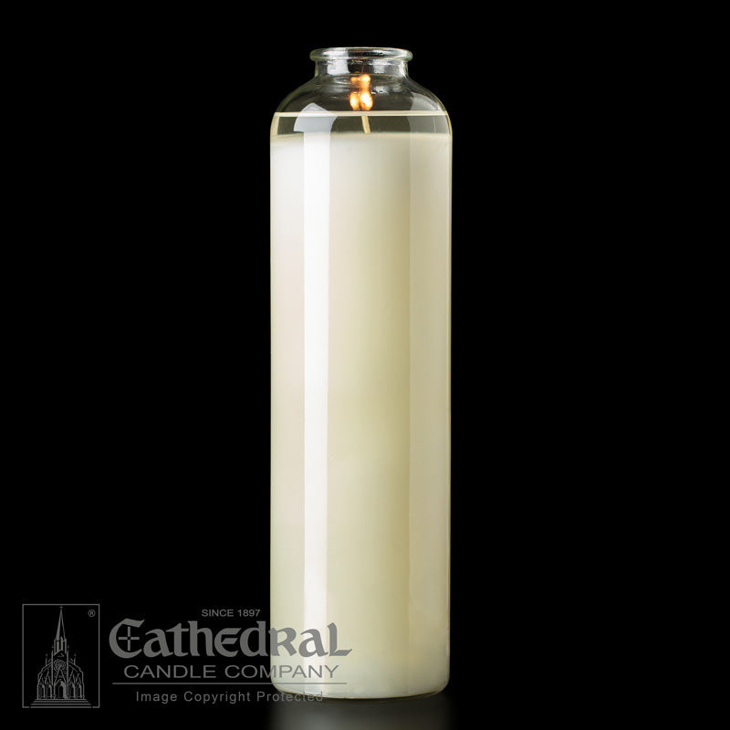 14 DAY BOTTLE STYLE SANCTUARY CANDLE  - DOMUS CHRISTI - 51% BEESWAX