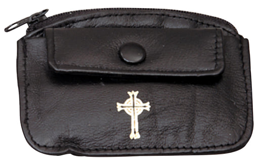 Zipper Leather Rosary Case