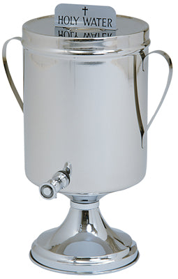 Holy or Baptismal Water Urn with Handles