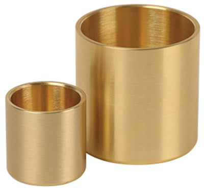 Candle Socket - Bright Brass