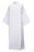 FRONT WRAP ALB - Style 438 - White 100% Polyester - Velcro closure