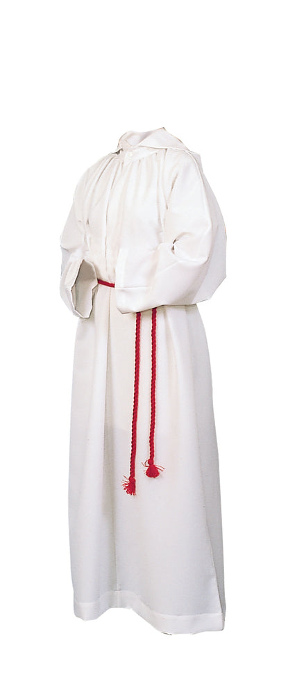 ALTAR SERVER ALB - Style 207 - Deluxe Alb. Medium weight. 100% Polyester. Cinctures sold separately